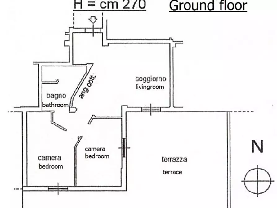 Immagine 34 di Appartamento in vendita  a Castellaro