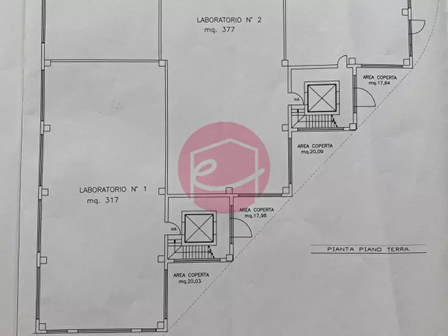 Immagine 9 di Capannone industriale in vendita  in Via Santarcangiolese a Poggio Torriana