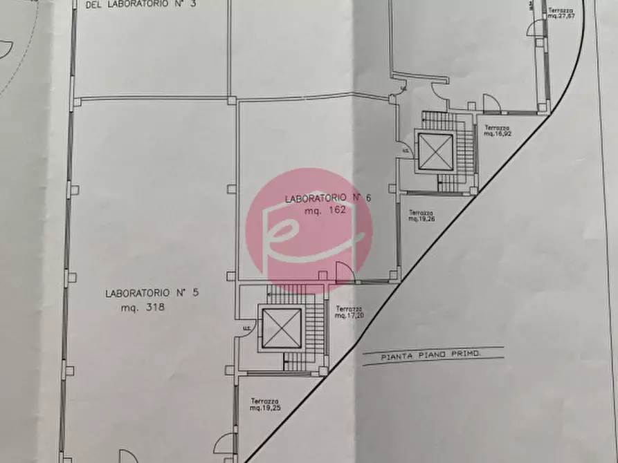 Immagine 10 di Capannone industriale in vendita  in Via Santarcangiolese a Poggio Torriana