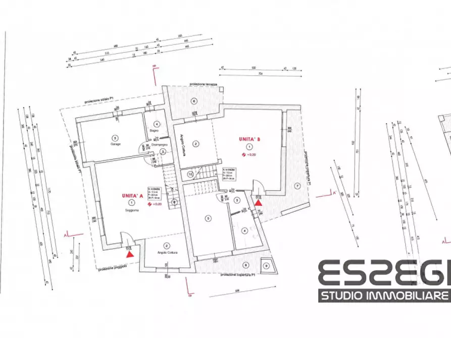 Immagine 14 di Casa bifamiliare in vendita  a Padova