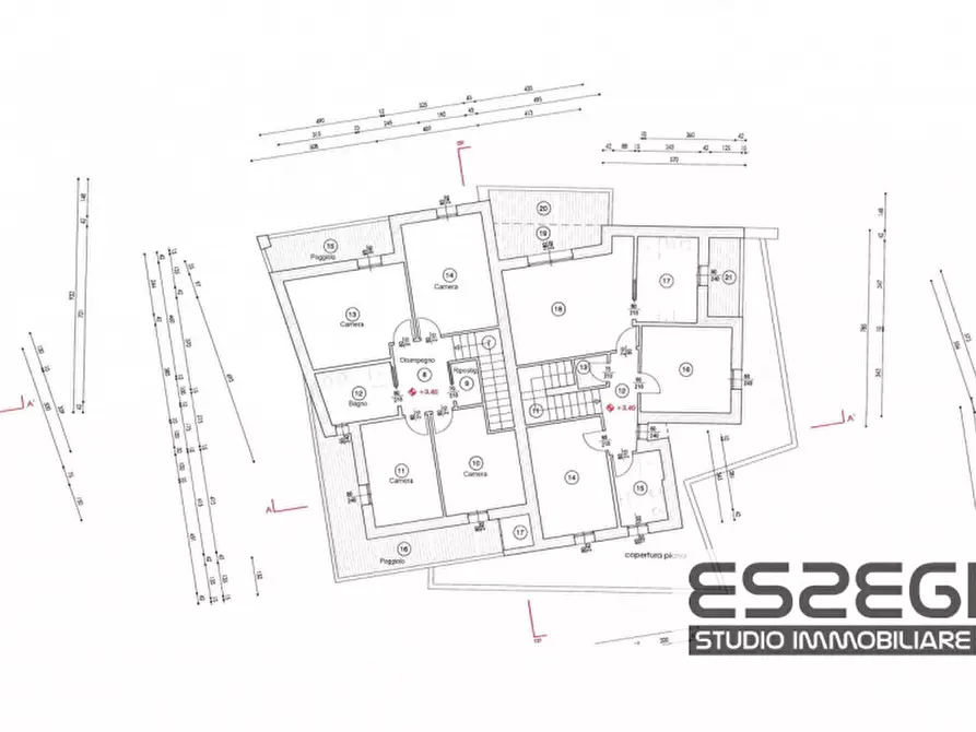 Immagine 15 di Casa bifamiliare in vendita  a Padova