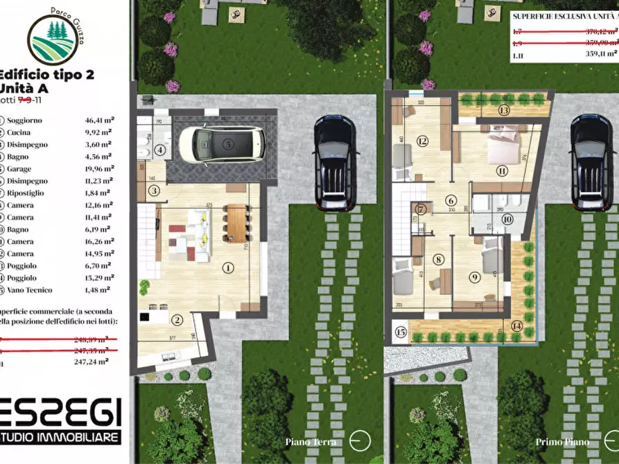 Immagine 33 di Casa bifamiliare in vendita  in Via Guizza Conselvana a Padova