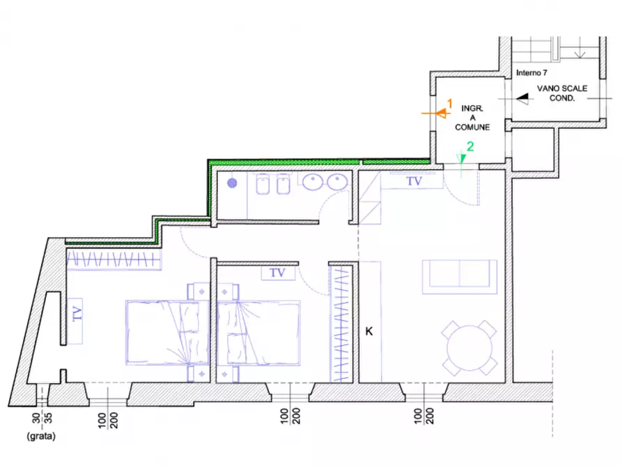 Immagine 19 di Appartamento in vendita  in VIA DEGLI ARTISTI a Firenze