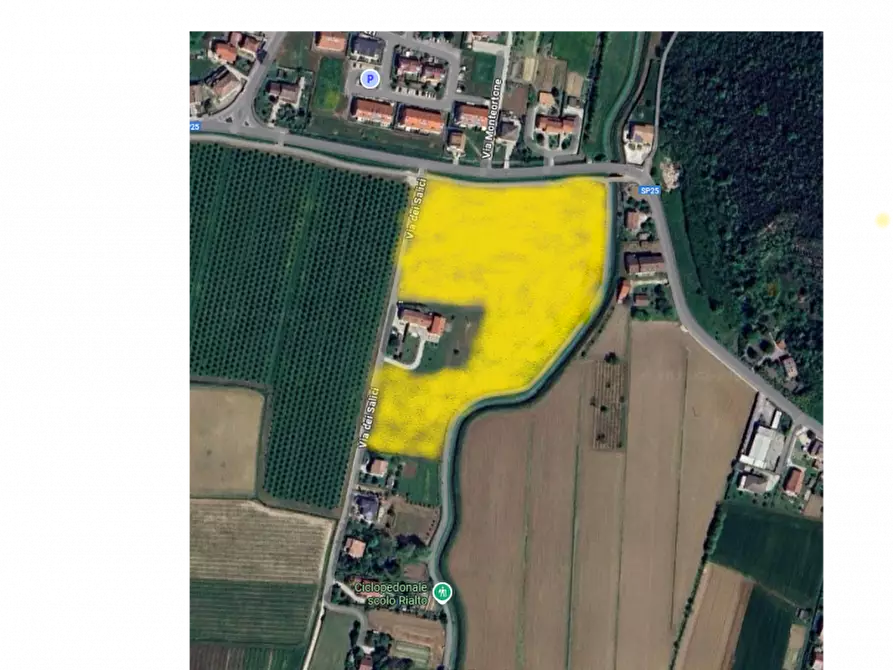Immagine 2 di Terreno in vendita  in Via dei Salici a Teolo