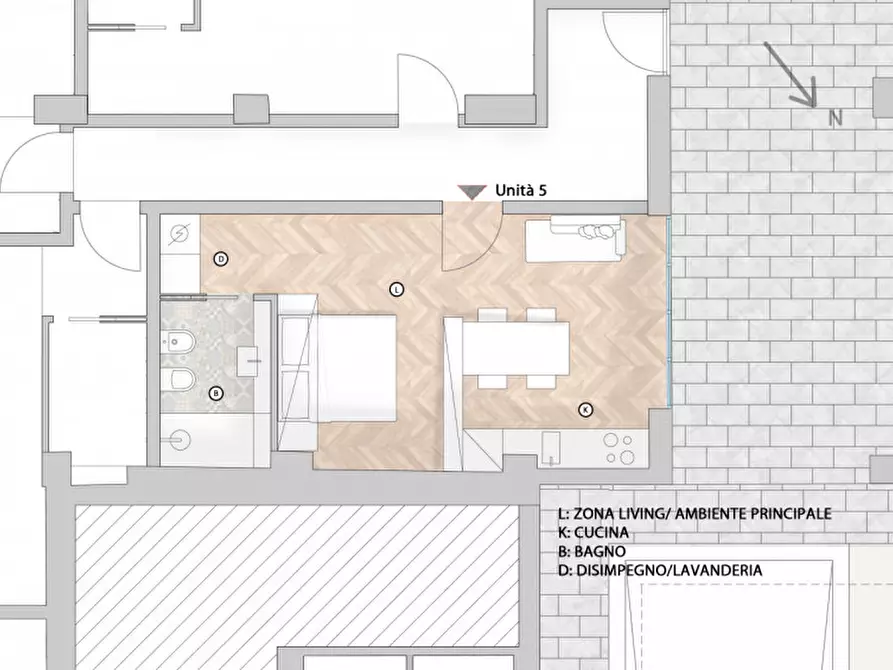 Immagine 9 di Appartamento in vendita  in Via della Gabella a Bologna