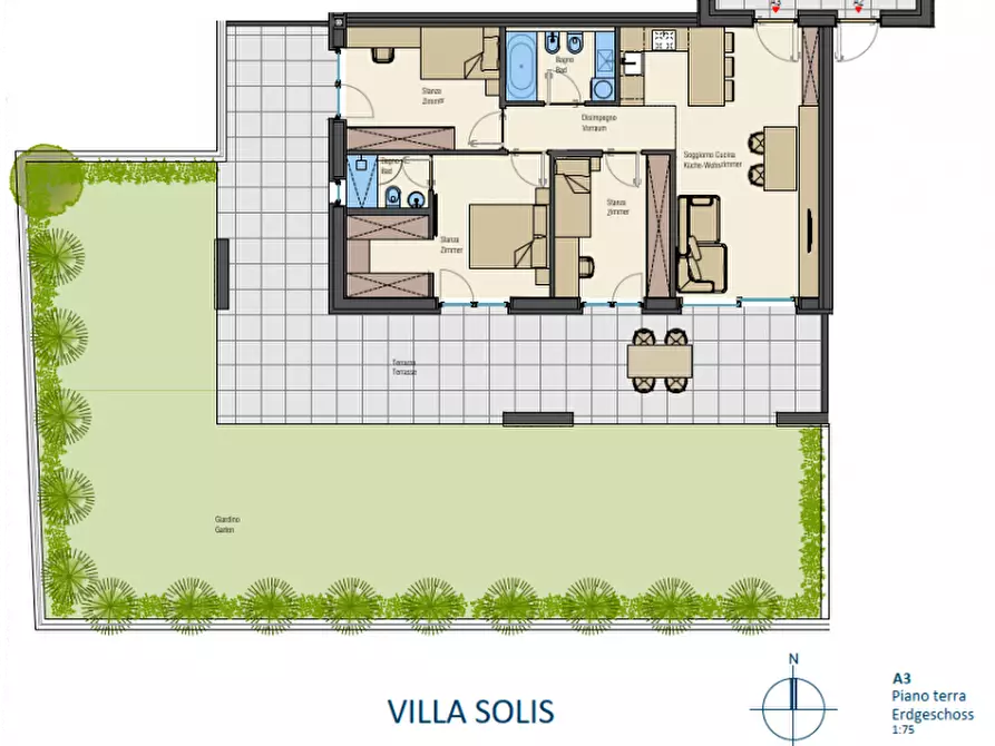 Immagine 2 di Appartamento in vendita  in via Bolzano a Egna .Neumarkt.