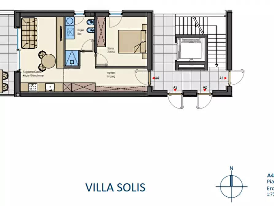 Immagine 2 di Appartamento in vendita  in Via Bolzano a Egna .Neumarkt.