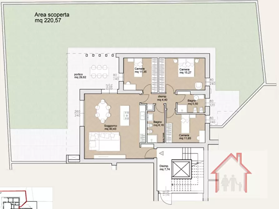 Immagine 9 di Appartamento in vendita  in Via Legrenzi a Montebelluna