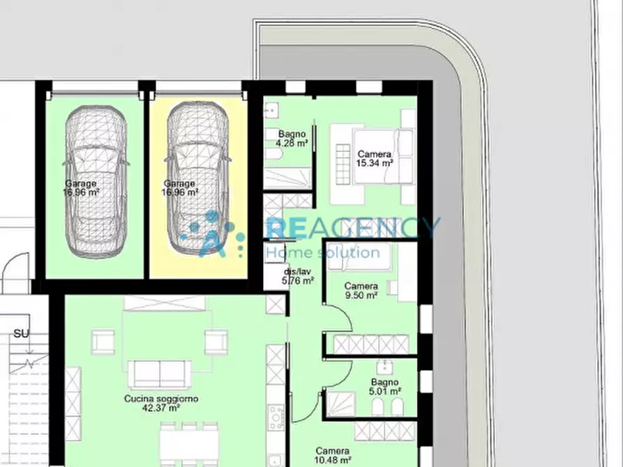 Immagine 8 di Appartamento in vendita  in Via Fornace a Bressanvido