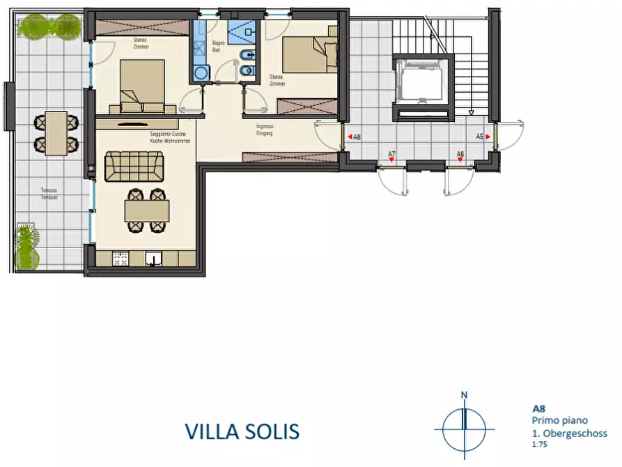Immagine 6 di Appartamento in vendita  in Via Bolzano a Egna .Neumarkt.