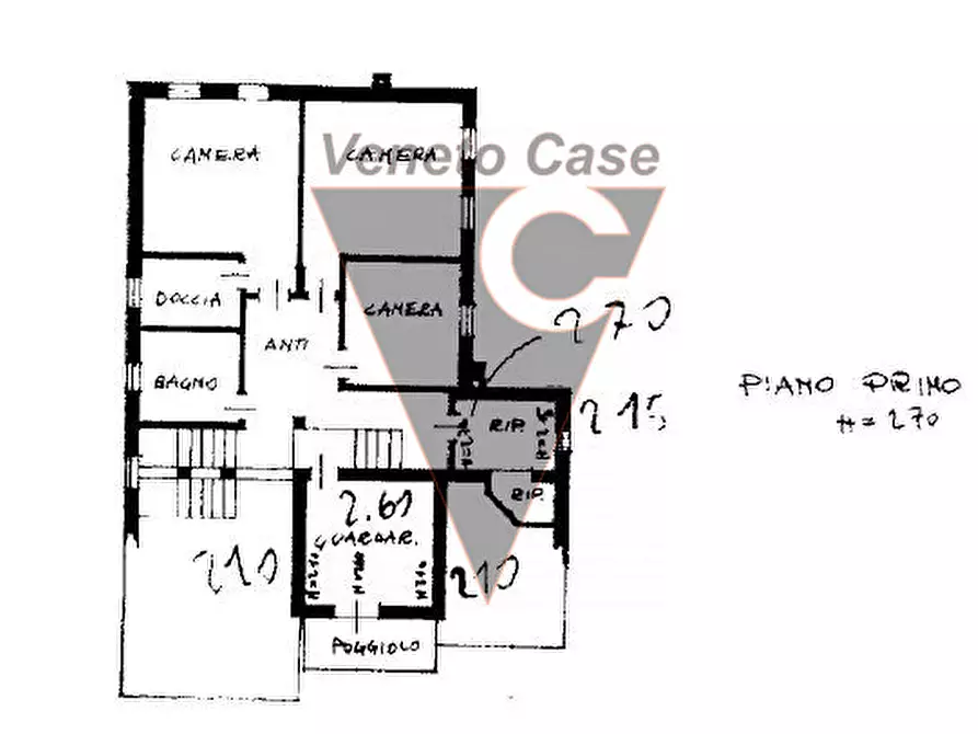 Immagine 16 di Villa in vendita  in Via Cagnola a Saonara