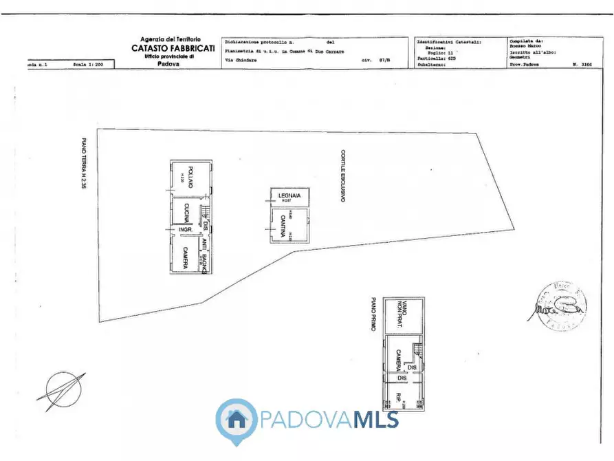 Immagine 13 di Rustico / casale in vendita  in VIA CHIODARE a Due Carrare