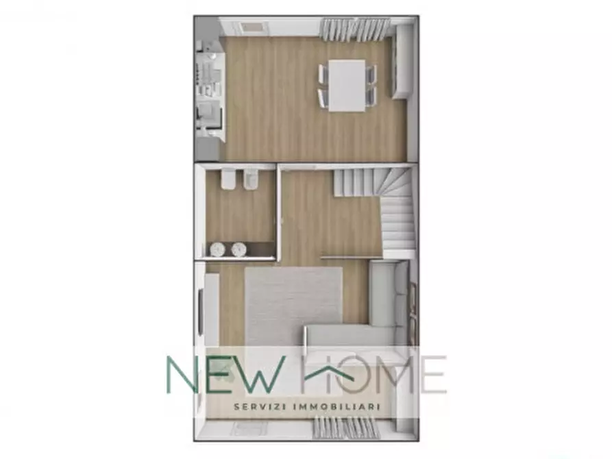 Immagine 53 di Villetta a schiera in vendita  in via Sasse 10 a Verona