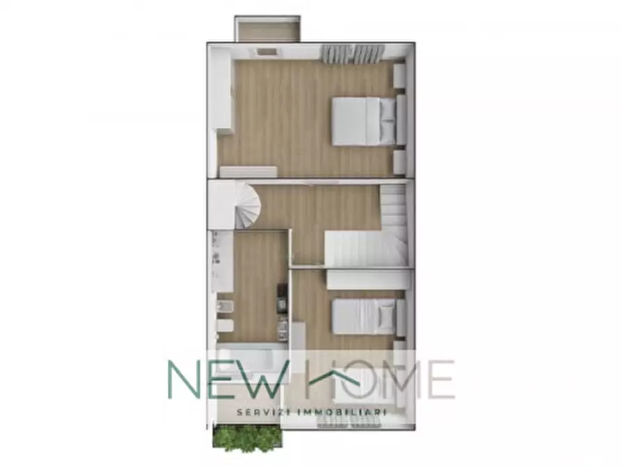 Immagine 54 di Villetta a schiera in vendita  in via Sasse 10 a Verona