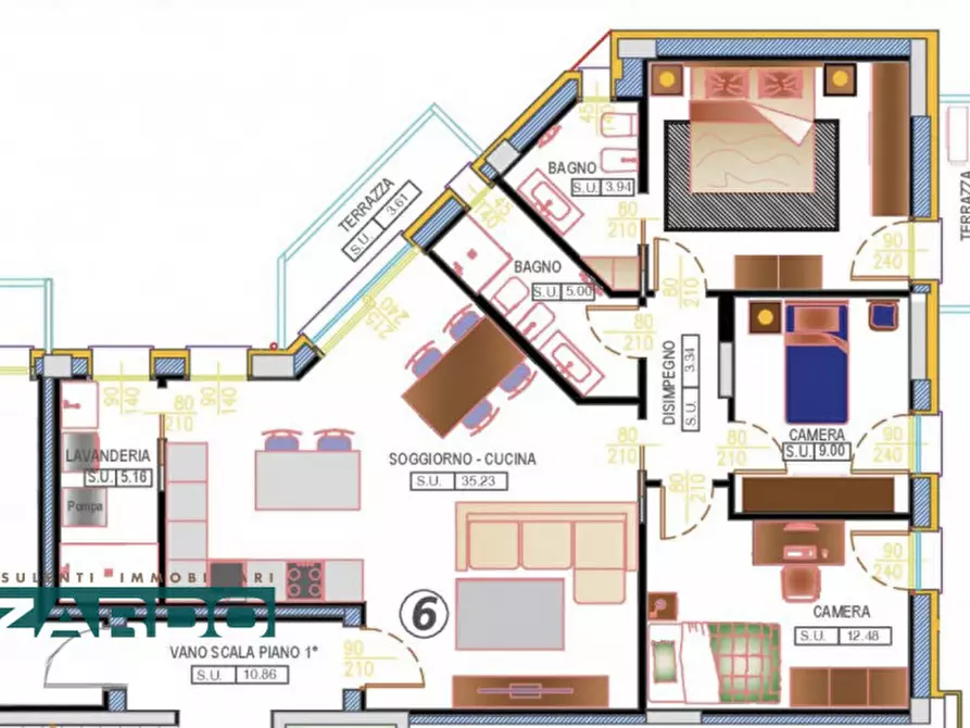 Immagine 10 di Appartamento in vendita  a Riese Pio x