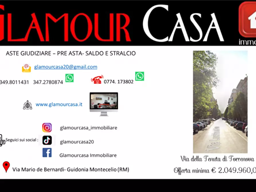 Immagine 1 di Appartamento in vendita  in Via Luchino Dal Verme a Roma