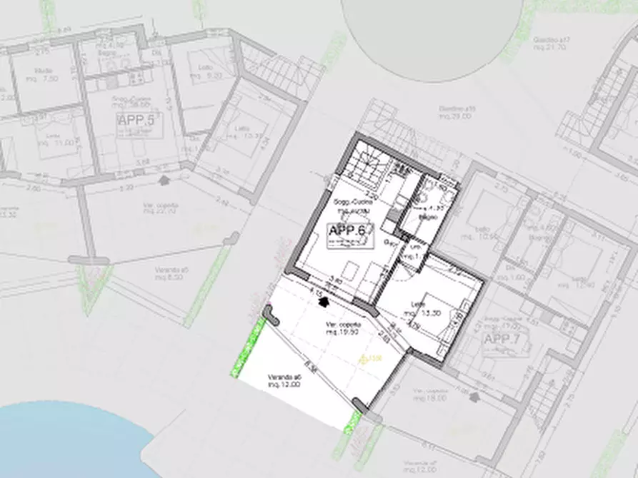 Immagine 23 di Appartamento in vendita  in via del Giglio 1 a Olbia