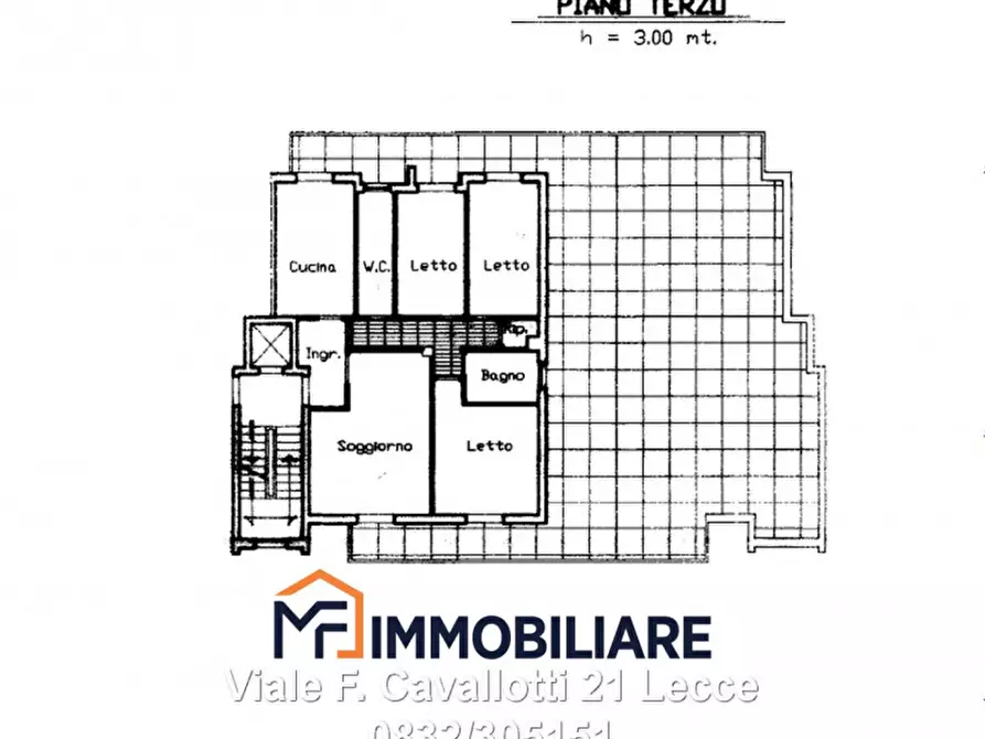 Immagine 29 di Appartamento in vendita  in Via Mario di Lecce n.14 a Lecce