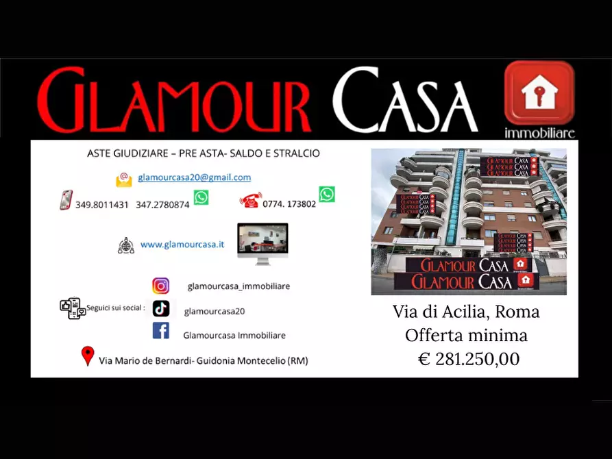 Immagine 1 di Appartamento in vendita  in Via di Acilia a Roma