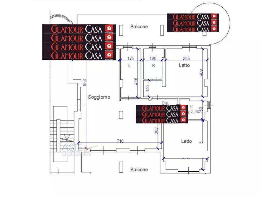 Immagine 2 di Appartamento in vendita  in Via di Acilia a Roma
