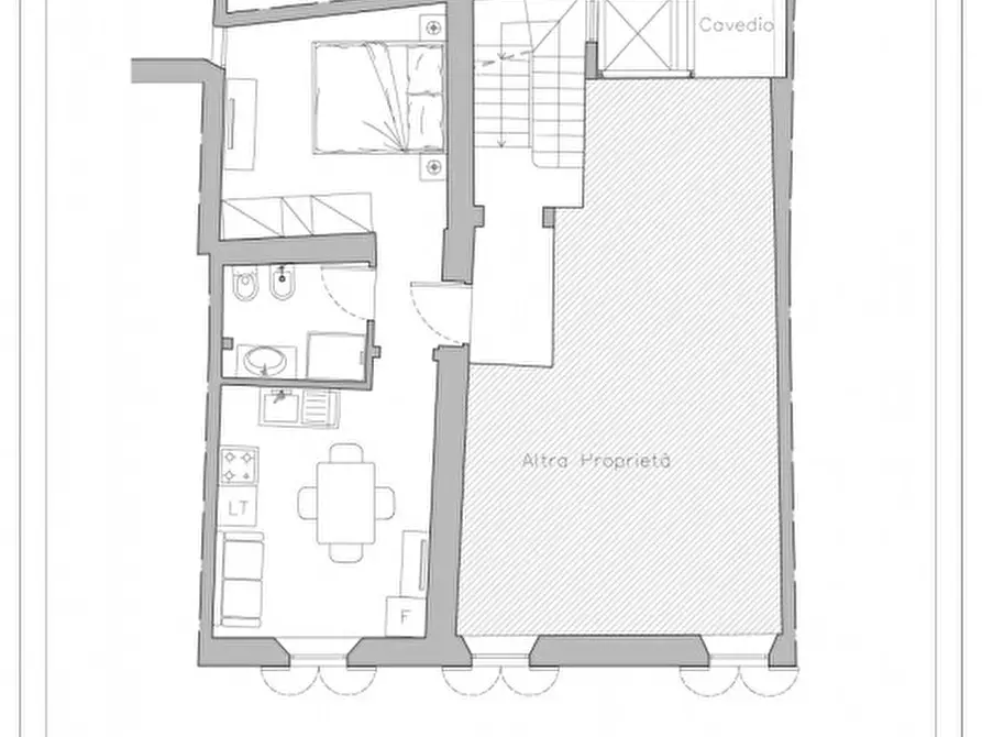 Immagine 4 di Appartamento in vendita  in Borgo Serena, 4 a Parma