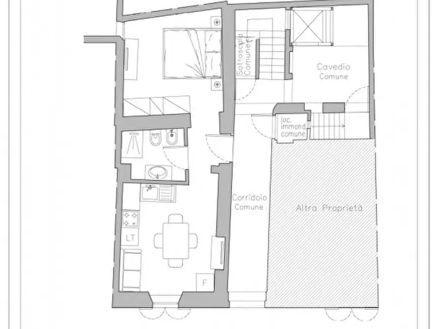Immagine 4 di Appartamento in vendita  in Borgo Serena, 4 a Parma