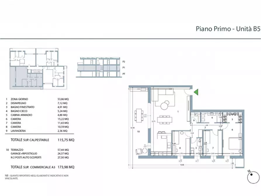 Immagine 13 di Appartamento in vendita  in Via Giorgio Perlasca a Vigonza