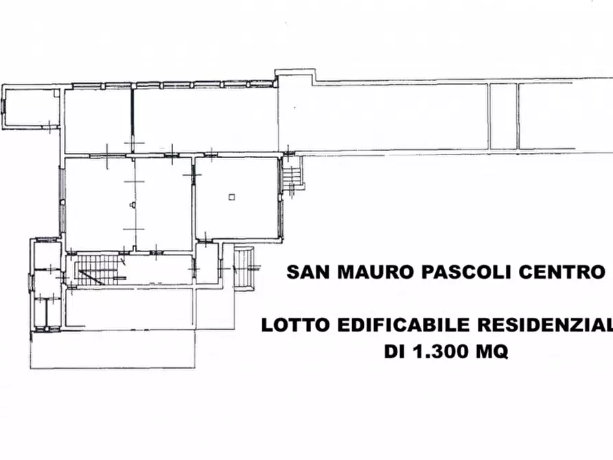 Immagine 1 di Terreno in vendita  in piazza mazzini a San Mauro Pascoli