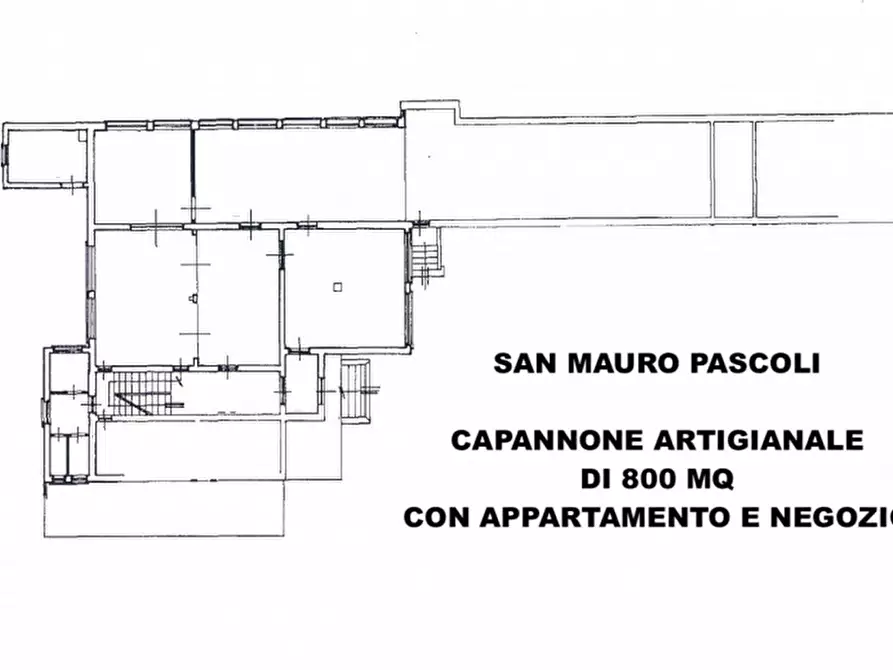 Immagine 1 di Capannone industriale in vendita  in piazza mazzini a San Mauro Pascoli