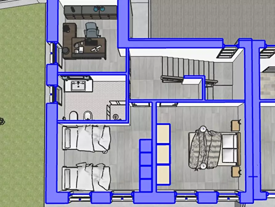 Immagine 7 di Casa bifamiliare in vendita  in via fossalta a Conselve