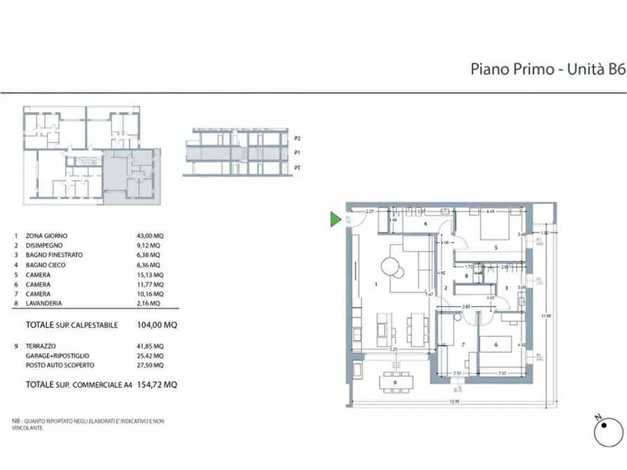 Immagine 13 di Appartamento in vendita  in Via Giorgio Perlasca a Vigonza