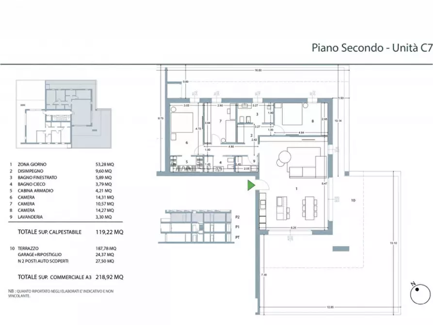 Immagine 11 di Attico in vendita  in Via Giorgio Perlasca a Vigonza