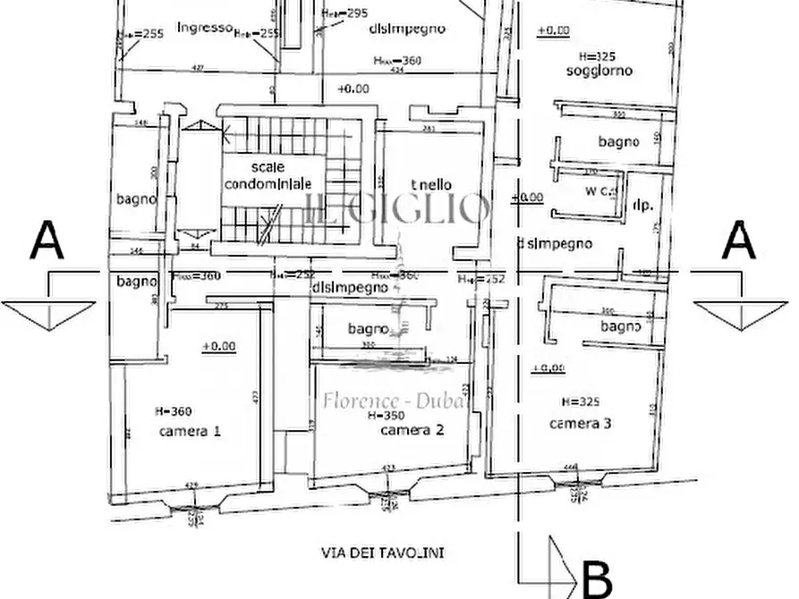 Immagine 40 di Appartamento in vendita  in Via dei Calzaiuoli a Firenze