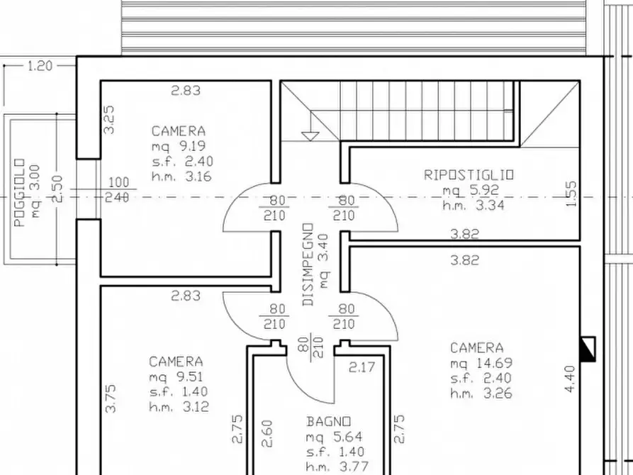 Immagine 13 di Casa trifamiliare in vendita  in Via Guglielmo Marconi a Borgo Veneto