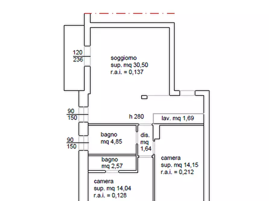 Immagine 5 di Appartamento in vendita  in Via Monte Ortigara, 44 a Brescia