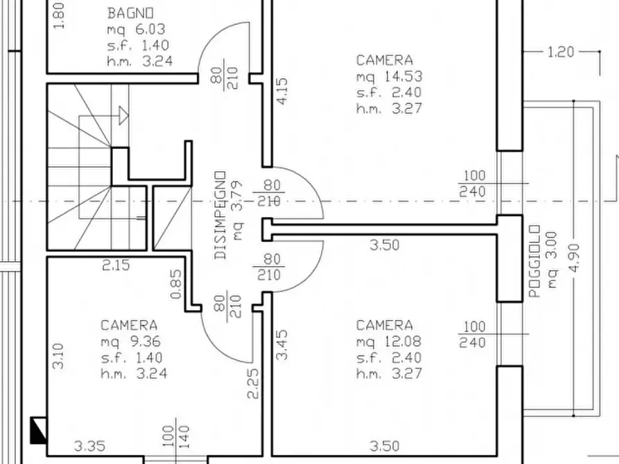 Immagine 11 di Casa trifamiliare in vendita  in Via Guglielmo Marconi a Borgo Veneto