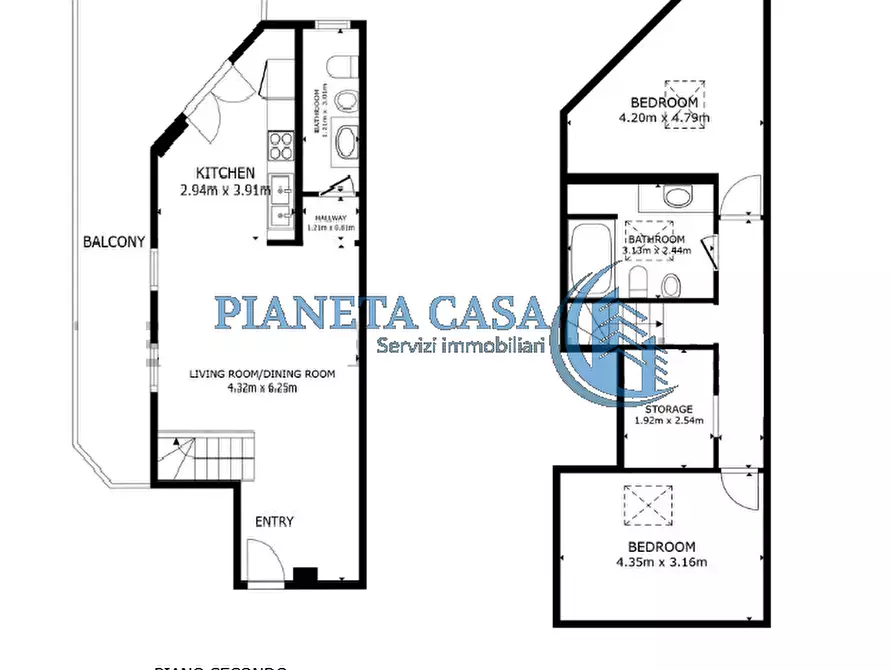 Immagine 2 di Appartamento in vendita  in Viale Europa 37 Seregno a Seregno