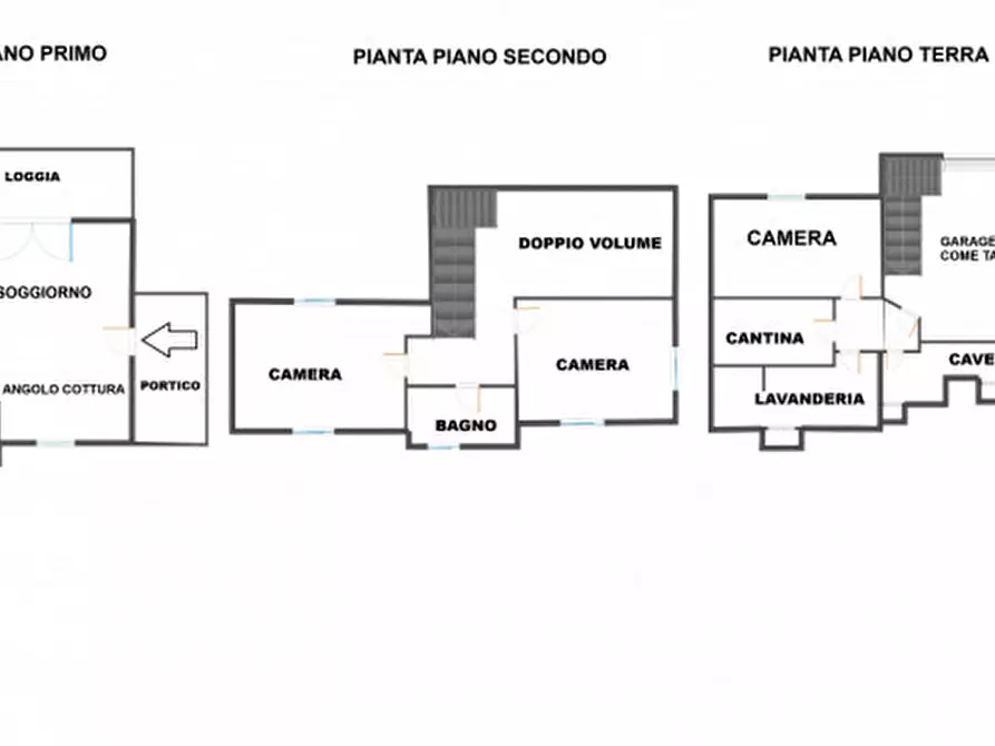 Immagine 94 di Casa bifamiliare in vendita  in Via Castel dell'Alpi a San Benedetto Val Di Sambro