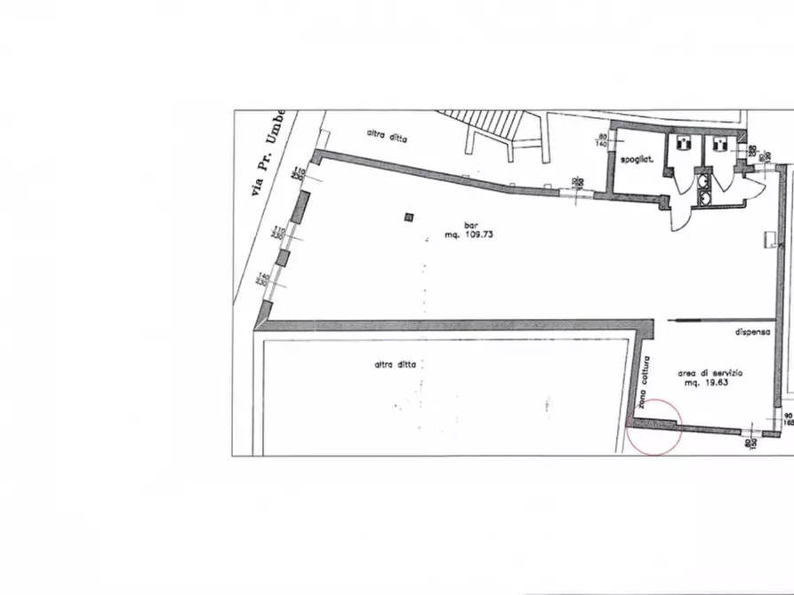 Immagine 12 di Negozio in vendita  in Via Principe Umberto n. 1 a Este