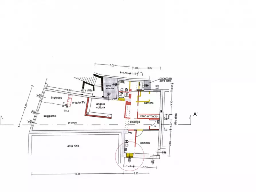 Immagine 13 di Negozio in vendita  in Via Principe Umberto n. 1 a Este