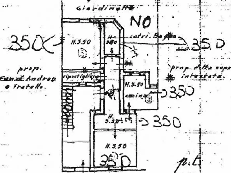 Immagine 1 di Appartamento in vendita  in Via Giuseppe Mazzini 120 a Pisa