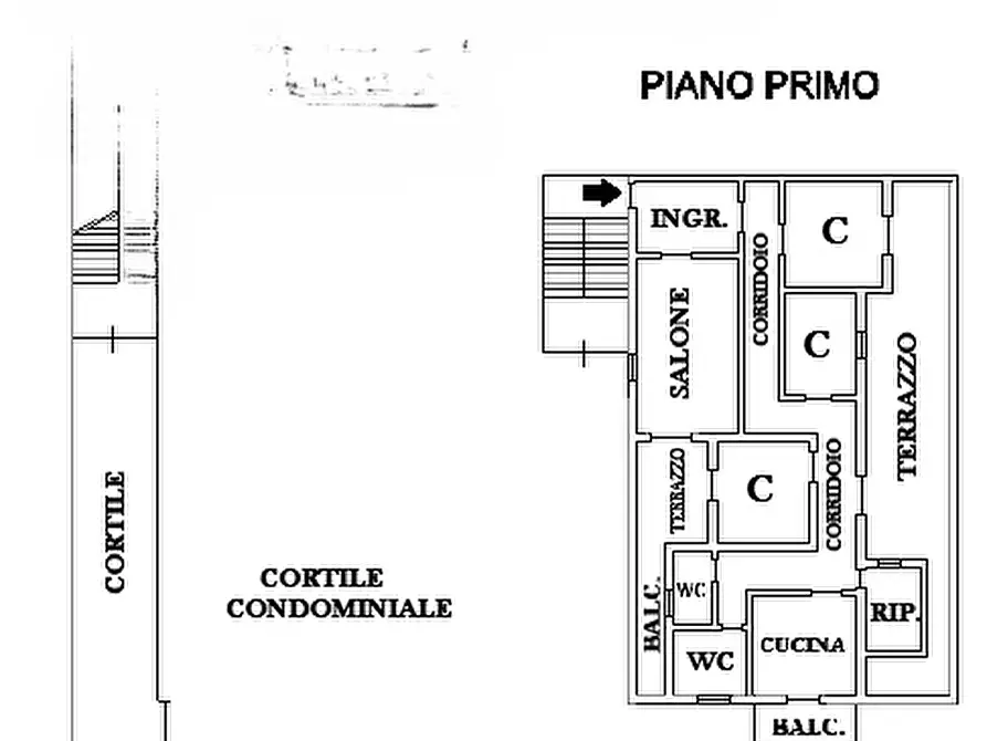 Immagine 28 di Appartamento in vendita  in CORSO IV NOVEMBRE a Napoli