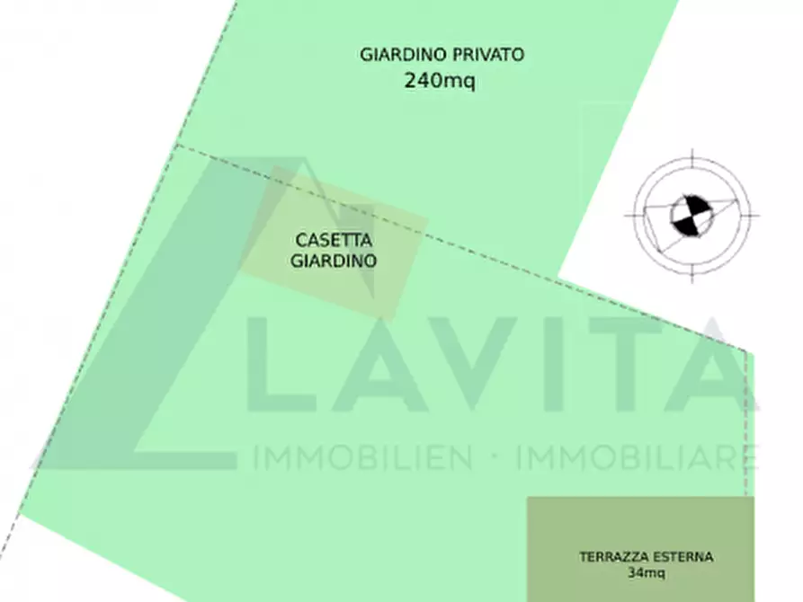 Immagine 38 di Villetta a schiera in vendita  in via Aldo Moro a Salorno .Salurn.