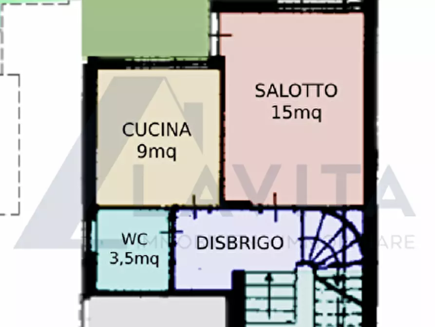 Immagine 42 di Villetta a schiera in vendita  in via Aldo Moro a Salorno .Salurn.