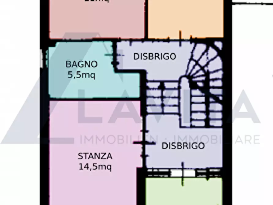 Immagine 43 di Villetta a schiera in vendita  in via Aldo Moro a Salorno .Salurn.