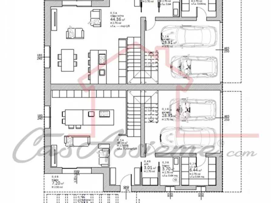 Immagine 7 di Casa bifamiliare in vendita  a Rossano Veneto