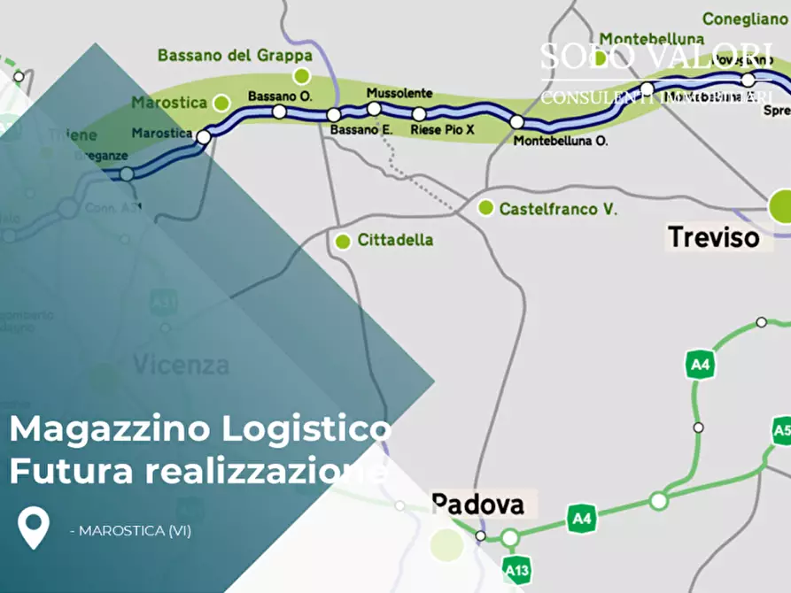 Immagine 2 di Magazzino in affitto  a Marostica