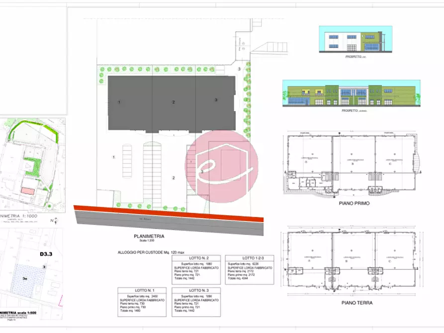 Immagine 1 di Terreno in vendita  a San Mauro Pascoli