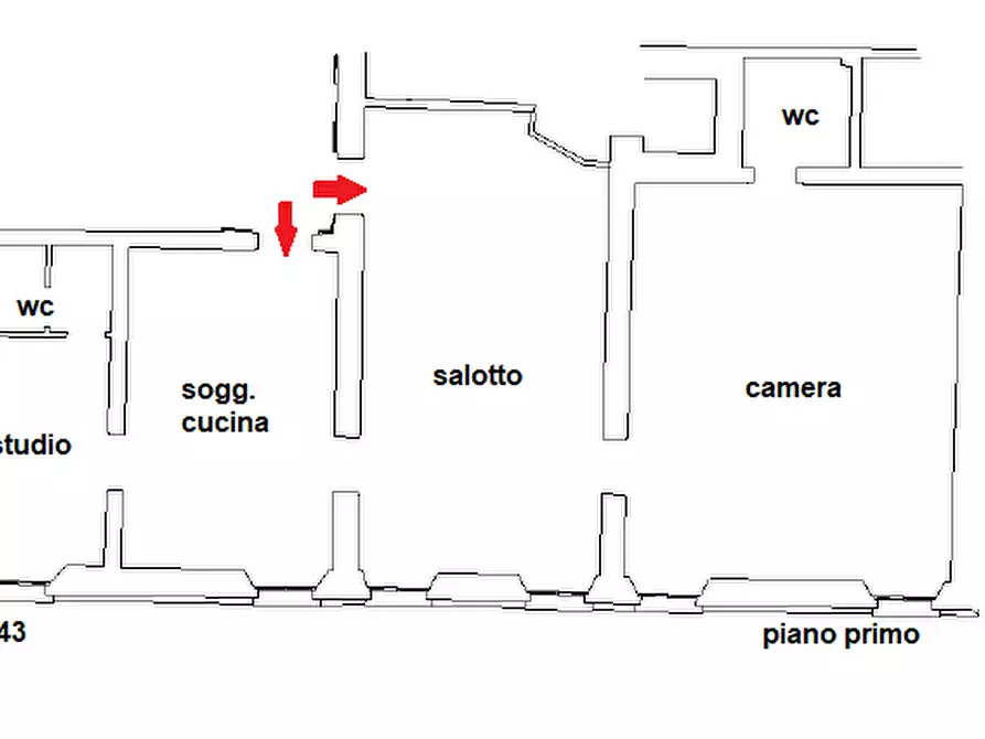 Immagine 24 di Appartamento in vendita  in Via Armando Diaz a Bagnacavallo