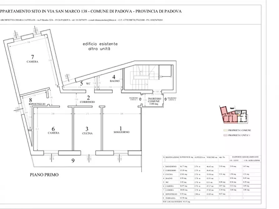 Immagine 20 di Appartamento in vendita  in Padova Via San Marco 138 a Padova